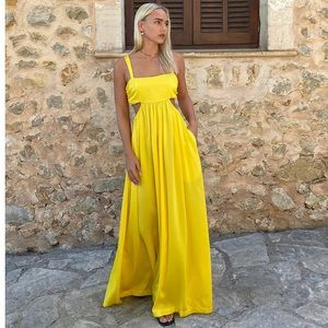 HANSEN & GRETEL IMAN DRESS IN SUNFLOWER size S